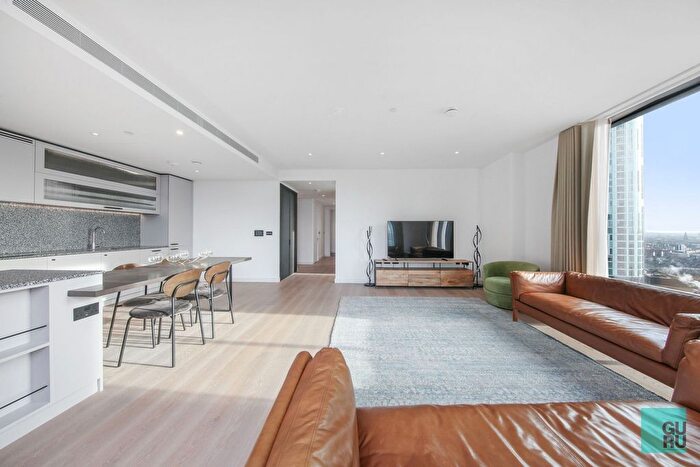 3 Bedroom Flat To Rent In Embassy Gardens, London, SW11