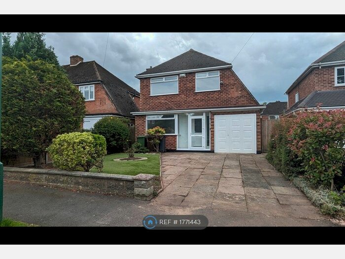 3 Bedroom Detached House To Rent In St. Gerards Road, Solihull, B91