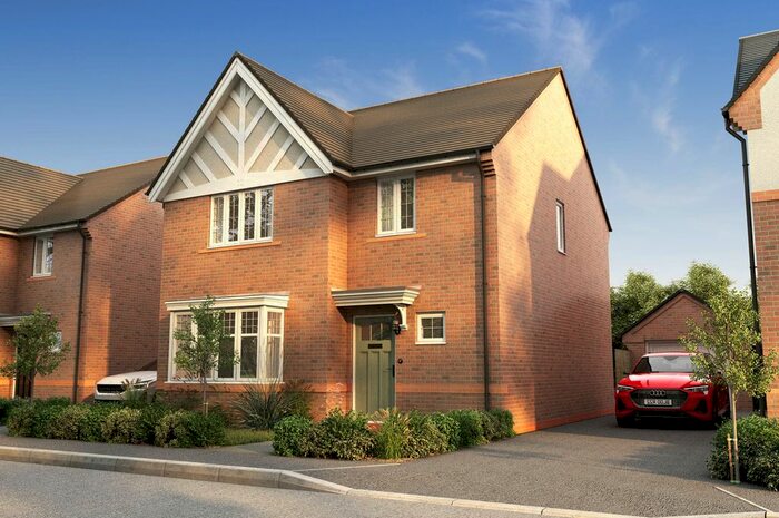 3 Bedroom Detached House For Sale In "The Wixham" At Moss Drive, Newport, Shropshire, TF10