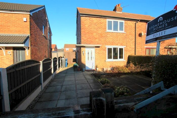 2 Bedroom Semi-Detached House To Rent In Osborne Road, Walton Le Dale, Walton Le Dale, PR5