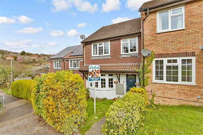 3 Bedroom Terraced House For Sale In Emily Road, Walderslade, Chatham, Kent, ME5