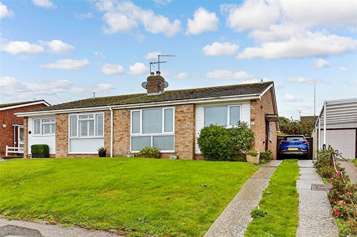 2 Bedroom Semi Detached Bungalow For Sale In Shearwater Avenue, Whitstable, Kent, CT5
