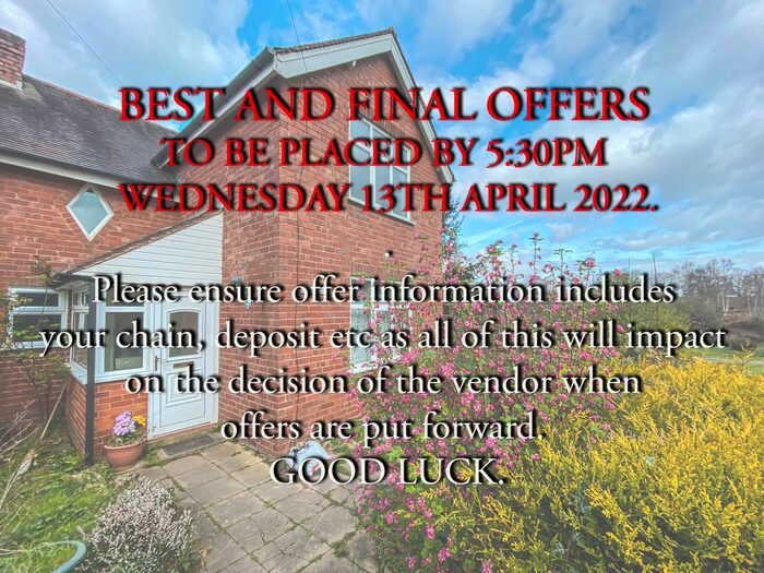 3 Bedroom Semi-Detached House For Sale In Pound Green, Arley, Bewdley, DY12