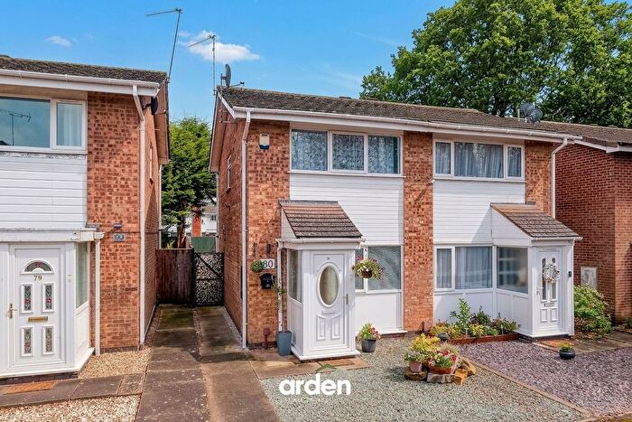 2 Bedroom Semi Detached House For Sale In Donnington Close, Redditch, B98
