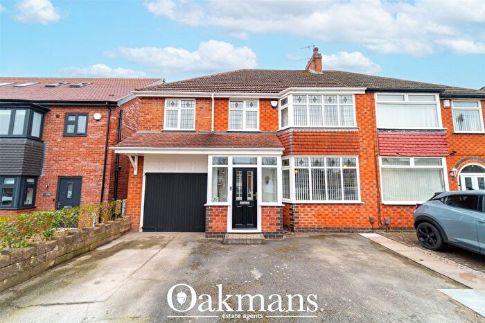 4 Bedroom Semi-Detached House For Sale In Faulkner Road, Solihull, West Midlands, B92