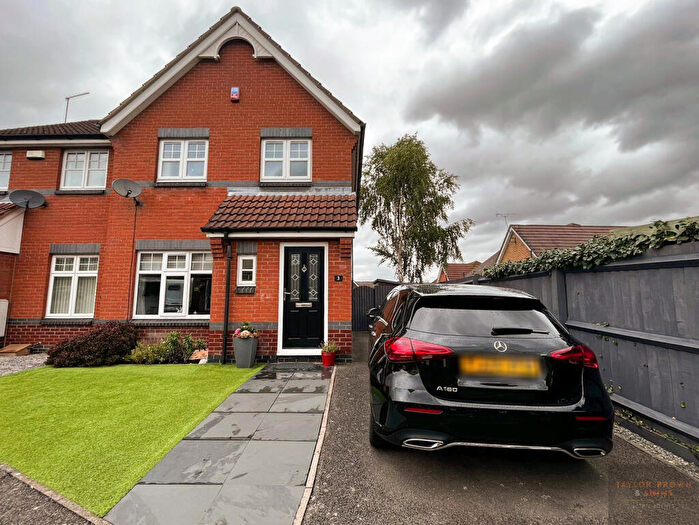 3 Bedroom Semi-Detached House For Sale In Jasmine Court, Heanor, Derbyshire, DE75