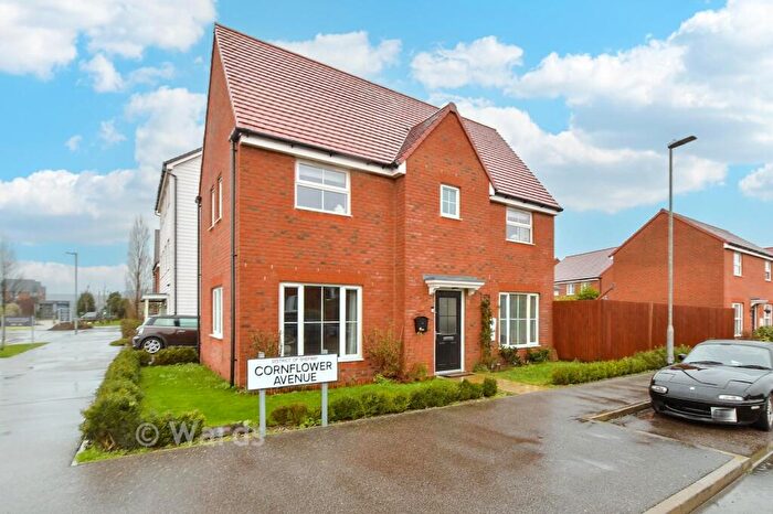 3 Bedroom Detached House For Sale In Cornflower Avenue, Hythe, Kent, CT21