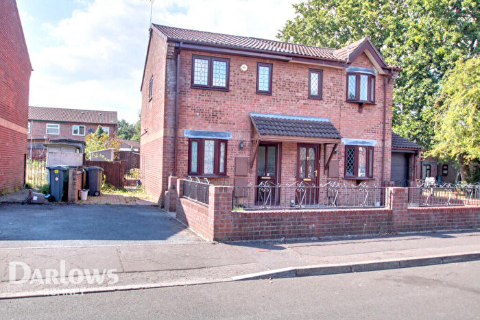 2 Bedroom Semi-Detached House For Sale In Ashdown Close, Cardiff, CF3