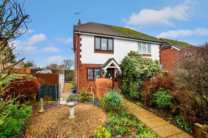2 Bedroom Semi-Detached House For Sale In Ashford Road, High Halden, Ashford, Kent, TN26