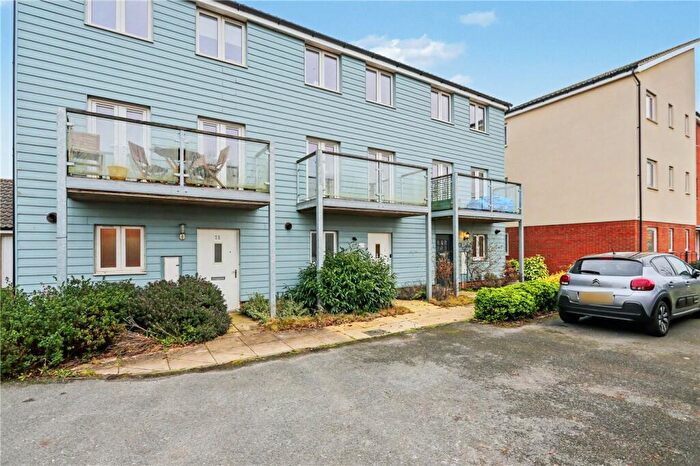 3 Bedroom Terraced House For Sale In Honeysuckle Close, Cringleford, Norwich, Norfolk, NR4