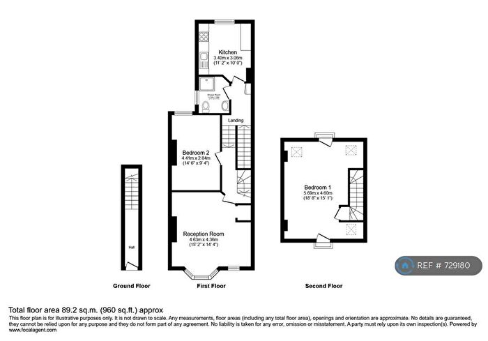 2 Bedroom Flat To Rent In Oxford Road, Reading, RG30