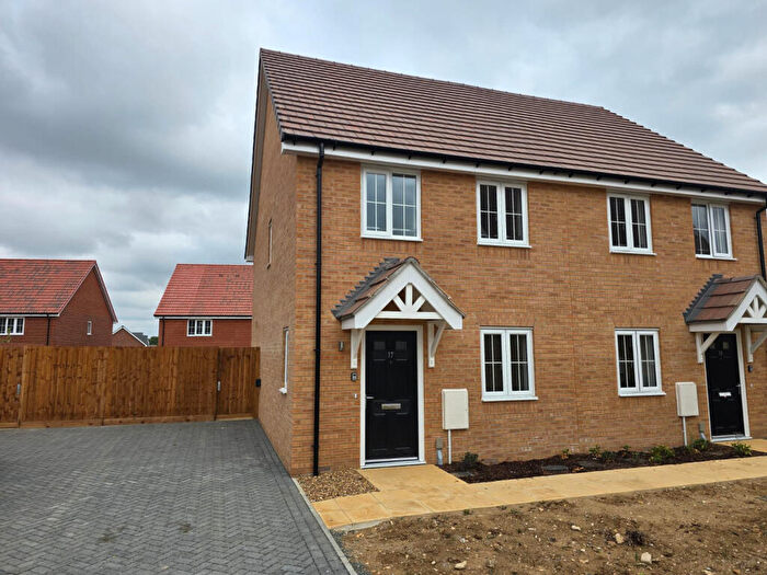 2 Bedroom Semi-Detached House For Sale In Hall Bitterns Road, Thurston, Bury St. Edmunds, Suffolk, IP31