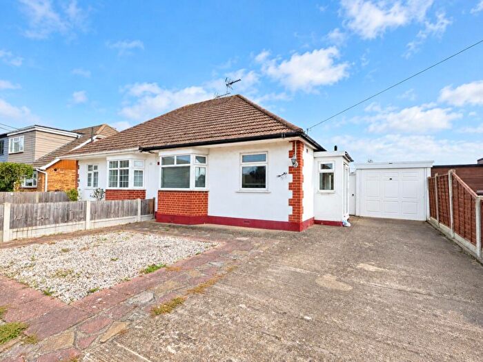 2 Bedroom Semi-Detached Bungalow For Sale In Waverley Road, Benfleet, Essex, SS7