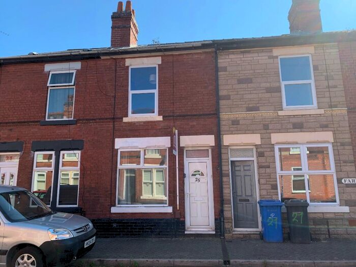 2 Bedroom Terraced House To Rent In Farm Street, Derby, Derby, DE22