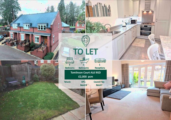 3 Bedroom End Of Terrace House To Rent In Tomlinson Court, Welwyn, AL6