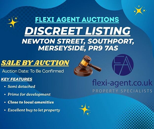 2 Bedroom Semi Detached House For Sale In Newton Street, Southport, Merseyside, PR9