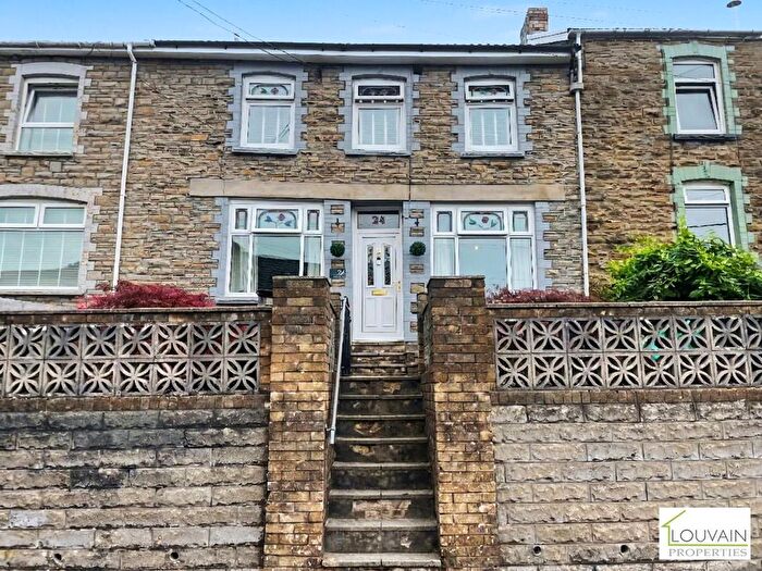 3 Bedroom Terraced House For Sale In Jubilee Road, Six Bells, Abertillery, NP13