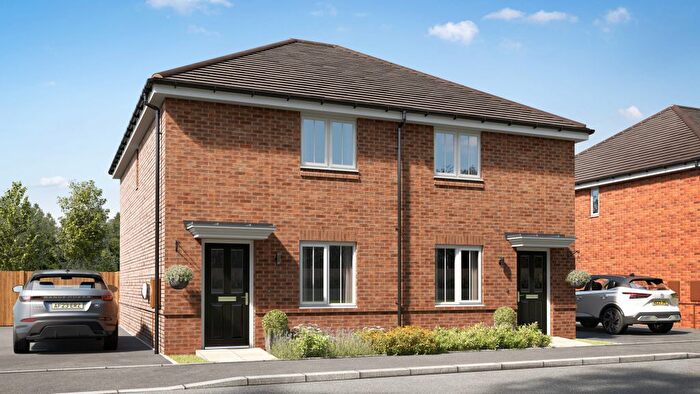 2 Bedroom Semi-Detached House For Sale In Morgan Mews Off Thompson Way, Streethay, WS13