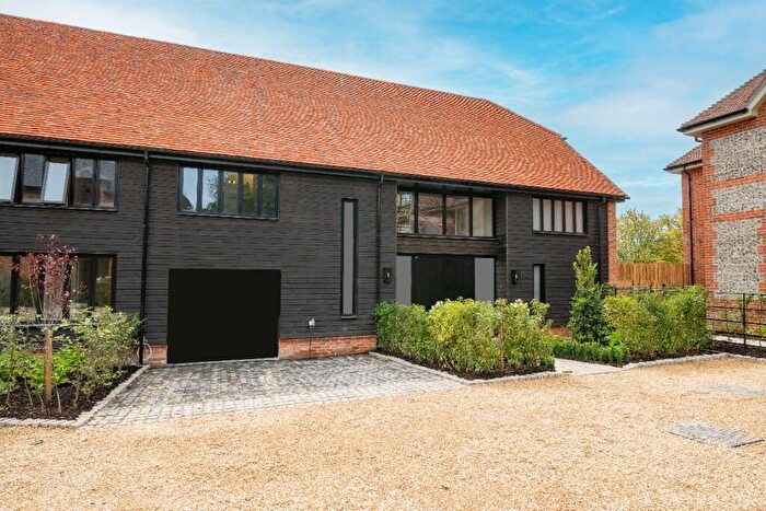 3 Bedroom Semi-Detached House For Sale In The Barns At Church Farm, Sparsholt, Winchester, SO21
