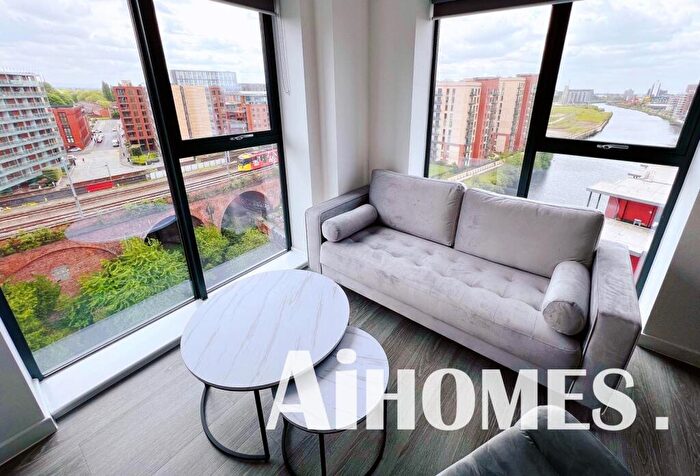 2 Bedroom Flat To Rent In Downtown, Woden Street, Salford, M5