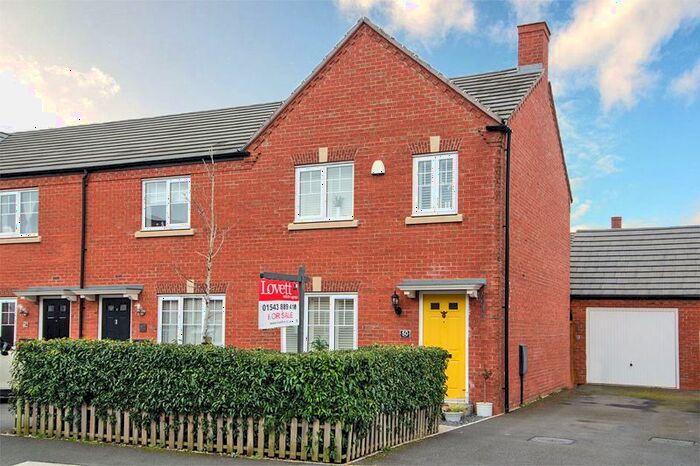3 Bedroom End Of Terrace House For Sale In Tye Road, Fradley, Lichfield, WS13