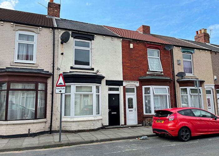 2 Bedroom Terraced House To Rent In Finsbury Street, Middlesbrough, TS1