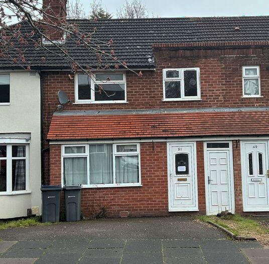 3 Bedroom Terraced House To Rent In Cramlington Road, Great Barr, Birmingham, B42