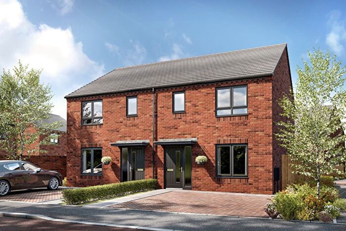 3 Bedroom Semi Detached House For Sale In "The Eynsford - Plot " At Red Kite Drive, Kenton Bank Foot, Newcastle Upon Tyne, NE13