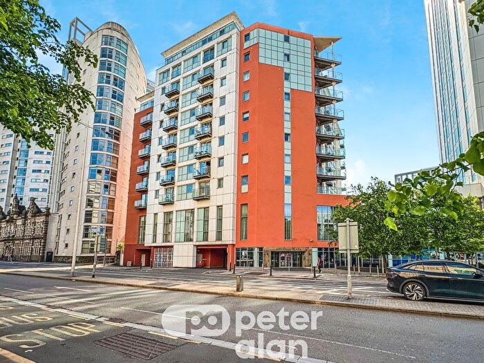 1 Bedroom Studio To Rent In Meridian Plaza, Bute Terrace, City Centre, Cardiff, CF10