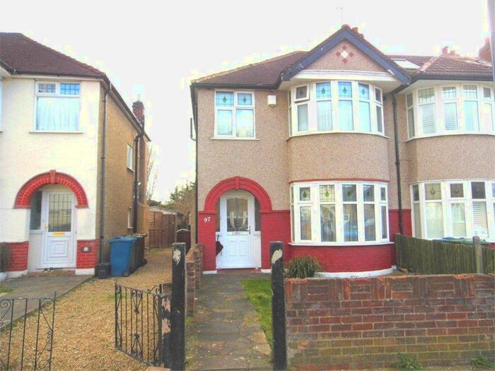 3 Bedroom Semi-Detached House To Rent In Balmoral Road, Harrow, HA2