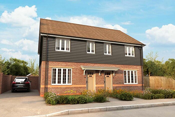 3 Bedroom Semi-Detached House For Sale In "The Birchwood" At Cherry Square, Basingstoke, RG23