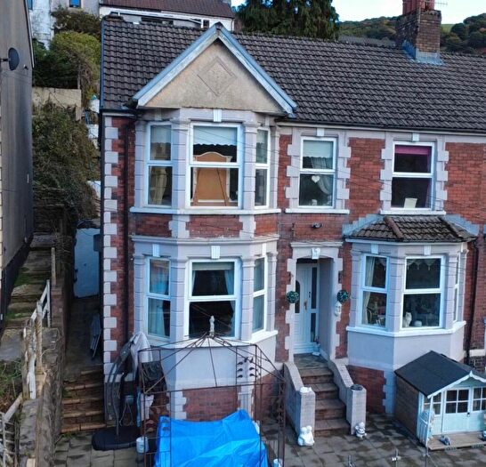 4 Bedroom Semi-Detached House For Sale In Alexandra Road, Six Bells, Abertillery, NP13