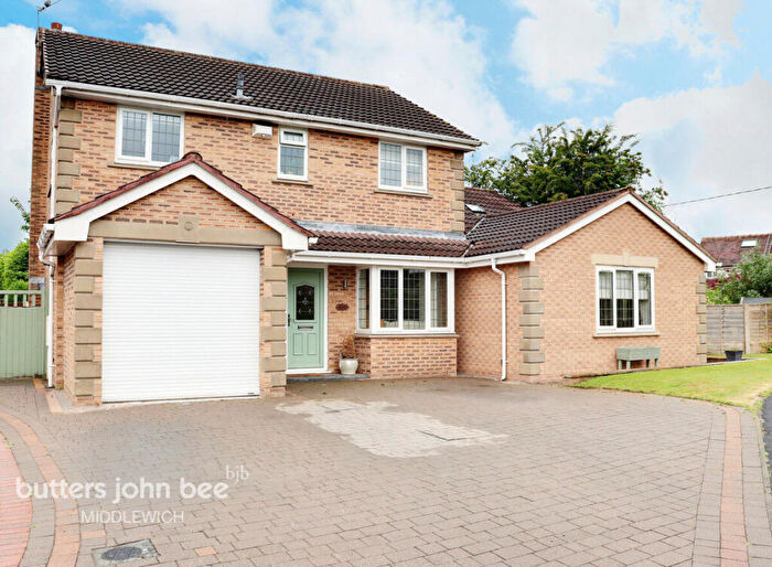 4 Bedroom Detached House For Sale In Barrington Drive, Middlewich, CW10