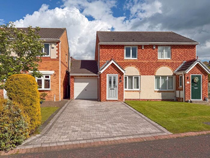 2 Bedroom Semi-Detached House For Sale In The Meadows, Newcastle Upon Tyne, NE16