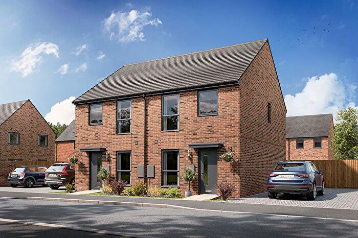 2 Bedroom Semi-Detached House For Sale In "The Hardwick" At Cork Lane, Glen Parva, Leicester, LE2