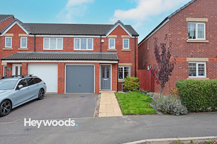 3 Bedroom Semi-Detached House For Sale In Peter Cartlidge Grove, Hartshill, Stoke-On-Trent, Staffordshire, ST4