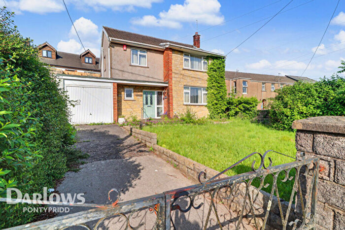3 Bedroom Detached House For Sale In Dyffryn Crescent, Pontypridd, CF37