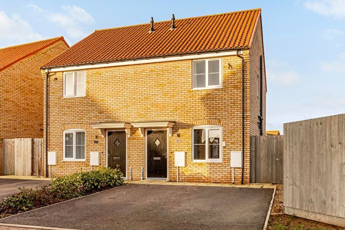 2 Bedroom Semi Detached House For Sale In Mulberry Drove, Holbeach, PE12