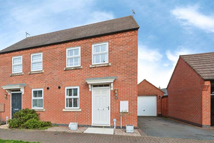 2 Bedroom Semi Detached House For Sale In Abbott Way, Whetstone, Leicester, LE8