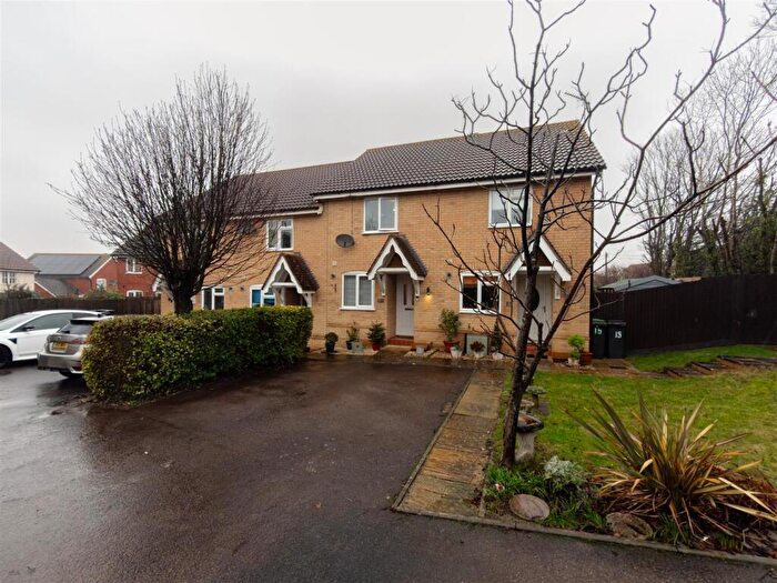 2 Bedroom Terraced House For Sale In Finch Close, Stowmarket, IP14