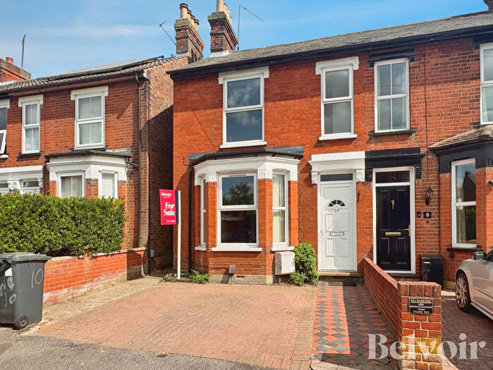 2 Bedroom Semi-Detached House For Sale In Wellesley Road, Ipswich, IP4