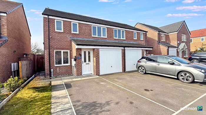 3 Bedroom Semi Detached House For Sale In Cruden Bay Close, Seaton Vale, Ashington, Northumberland, NE63