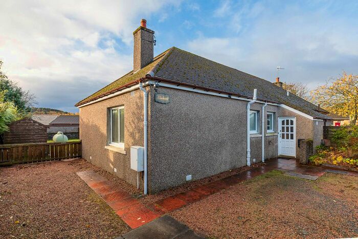 2 Bedroom Semi-Detached Bungalow For Sale In Western Road, Insch, Aberdeenshire AB52