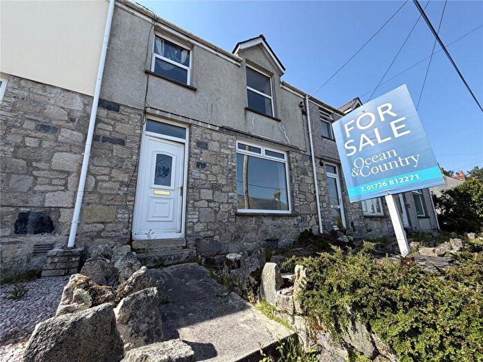 3 Bedroom Terraced House For Sale In Currian Road, Nanpean, Cornwall, PL26