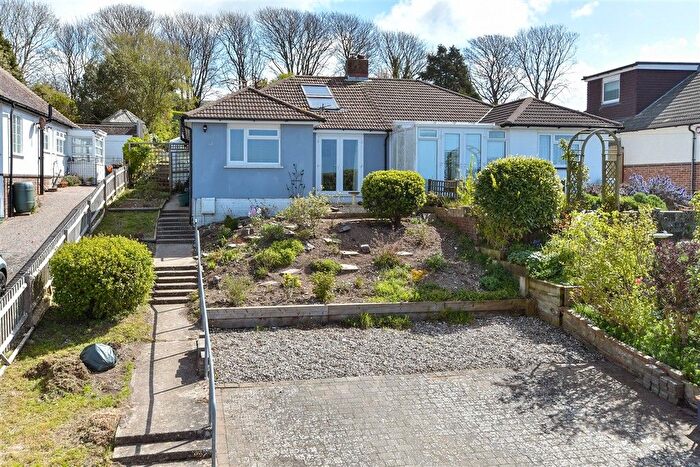 2 Bedroom Semi Detached Bungalow For Sale In Downs Valley Road, Woodingdean, Brighton, East Sussex, BN2