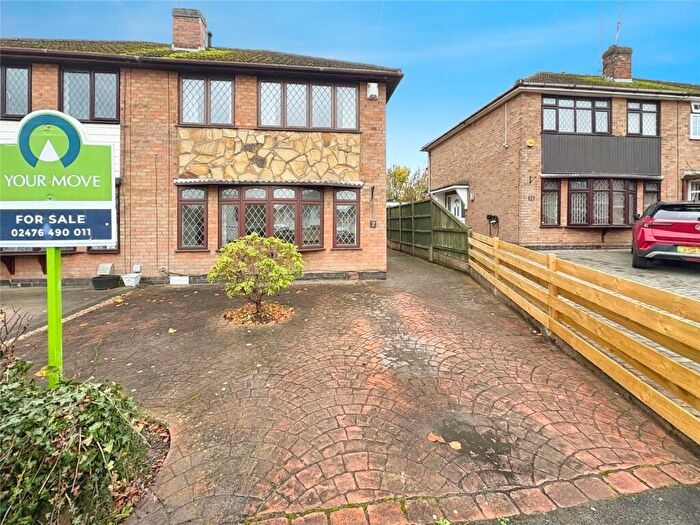 3 Bedroom Semi Detached House For Sale In Florence Close, Bedworth, Warwickshire, CV12