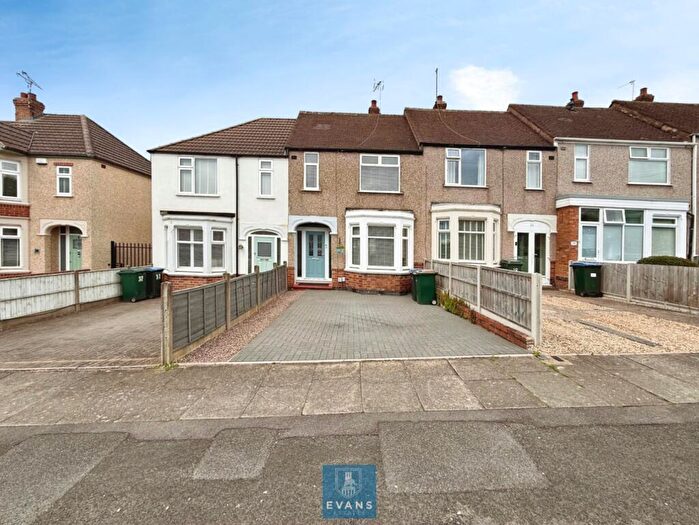 2 Bedroom Terraced House For Sale In Donnington Avenue, Coundon, Coventry, CV6