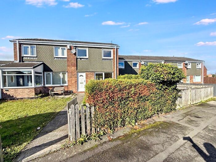 3 Bedroom Semi-Detached House For Sale In Oxted Close, Cramlington, Northumberland, NE23