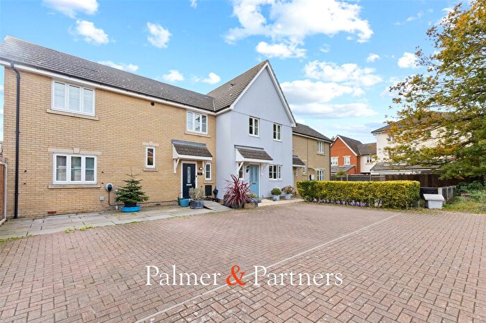 3 Bedroom Terraced House For Sale In Gratian Close, Highwoods, Colchester, Essex, CO4