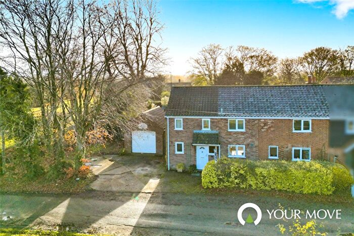 4 Bedroom Semi Detached House For Sale In Green Road, Hales Green, Hales, Norwich, NR14